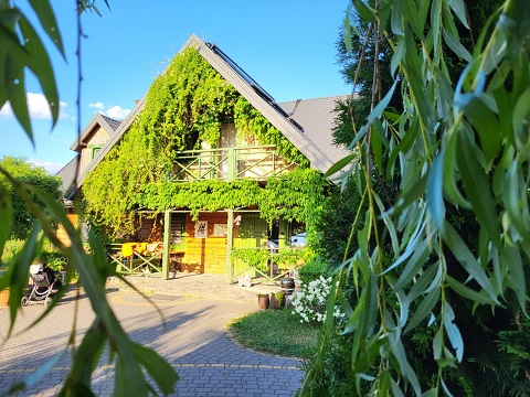 Agroturystyka Żabi Raj in Pokrzywnica, Poland